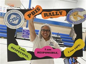 Principal and PBIS Sign