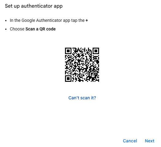 scan a qr code