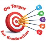 On target for graduation graphic 