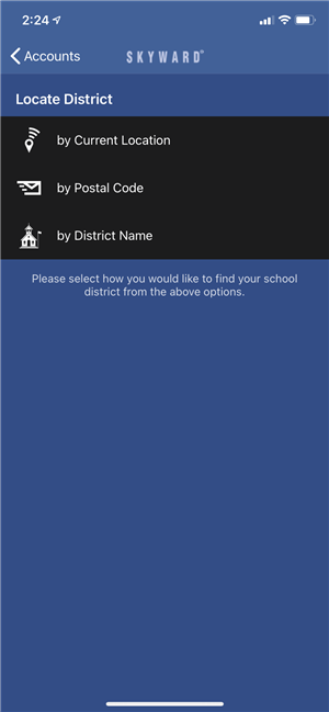 Locate District 
